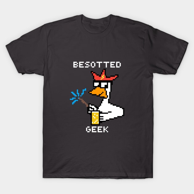 Wizard White T-Shirt by BesottedGeek